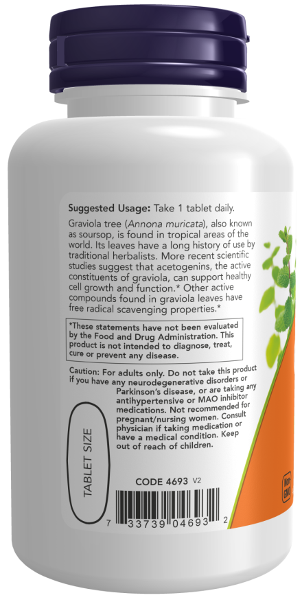 Graviola 1000 mg, Double Strength_2