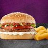 Phanda Tangy Relish Burger Meal Combo with Large Chips & Buddy_0