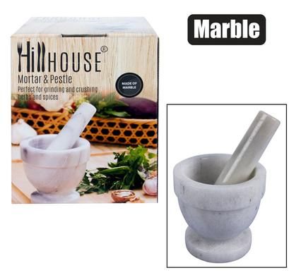 MORTAR WITH PESTLE - MARBLE_0