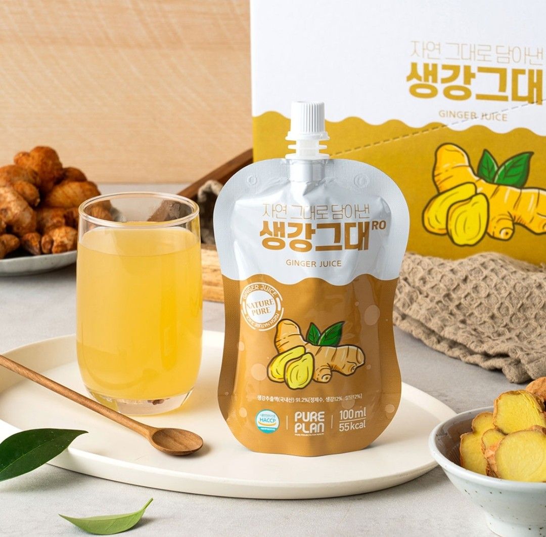 생강유자즙 100ml x 15포 / Ginger Juice 100ml x 15 packets_0