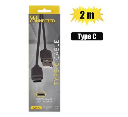 USB CABLE TYPE C 2.0 AMP 2 Meter_0