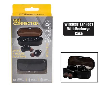 WIRELESS EAR BUDS WITH RECHARGE CASE_0