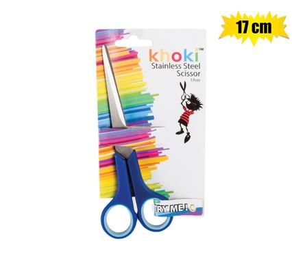  SCISSOR WITH PLASTIC HANDLE 17cm_0