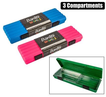 PENCIL CASE BANTEX McCASEY WITH 3 COMPARTMENTS - 33.5cm_0