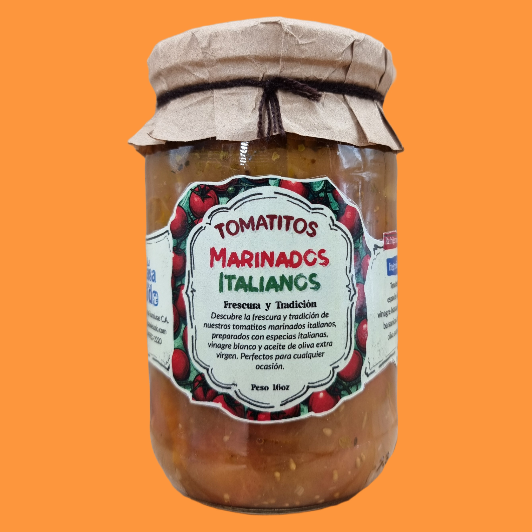 Tomatitos Marinados Italianos (16 oz.)_0