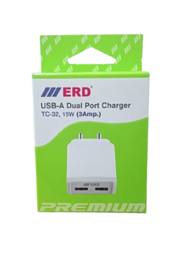 ERD TC-32 3Amp. Dual USB Mobile Charger (Dock Only)_1