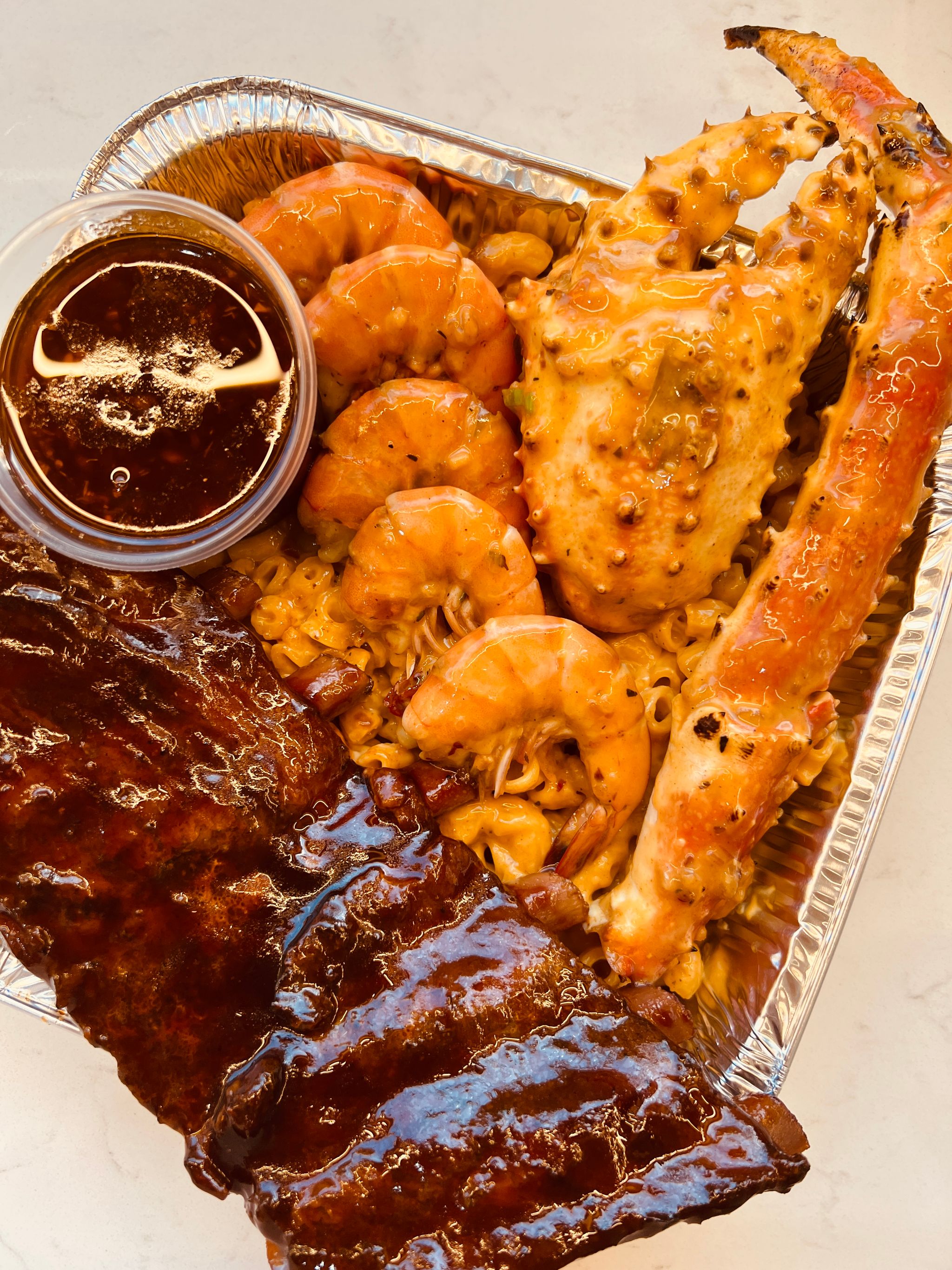 Ribs & Kings (Alaskan King Crab Legs, Shrimp, BBQ Ribs)_0