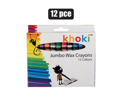 CRAYONS WAX JUMBO 12 PIECES_0