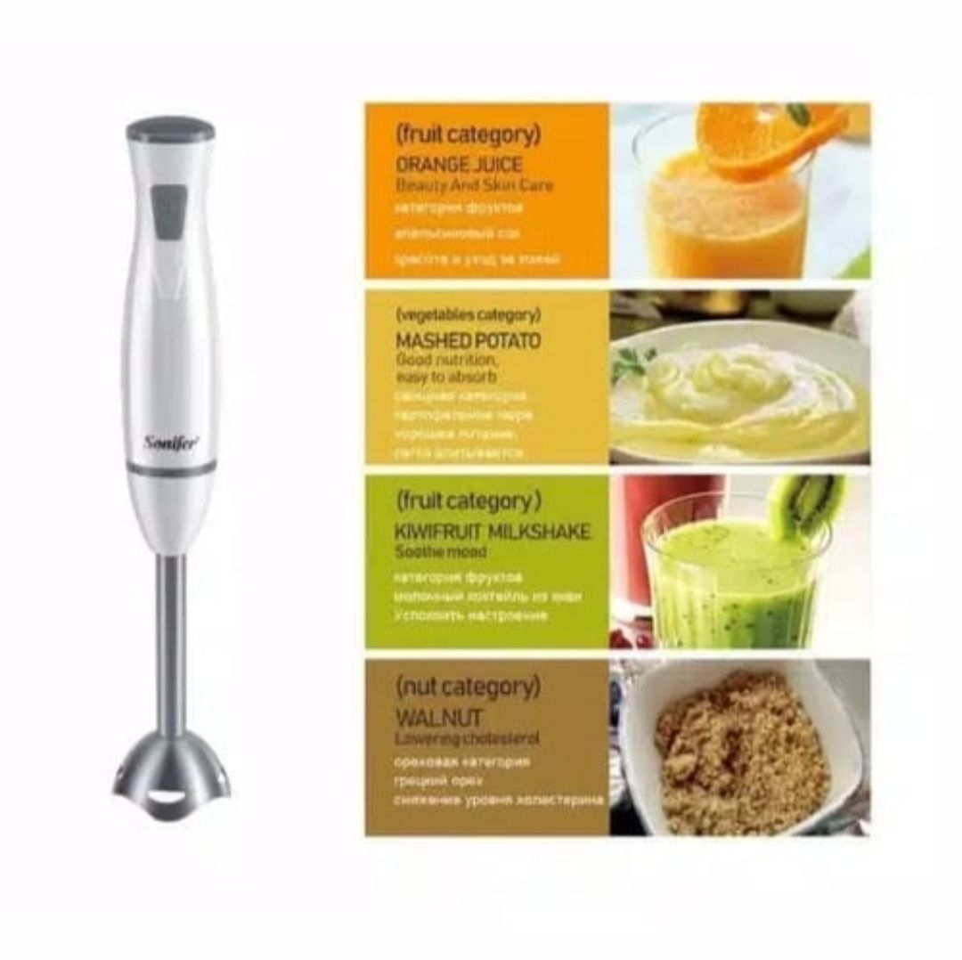 Sonifer, Hand Blender Electric 200w, White_1