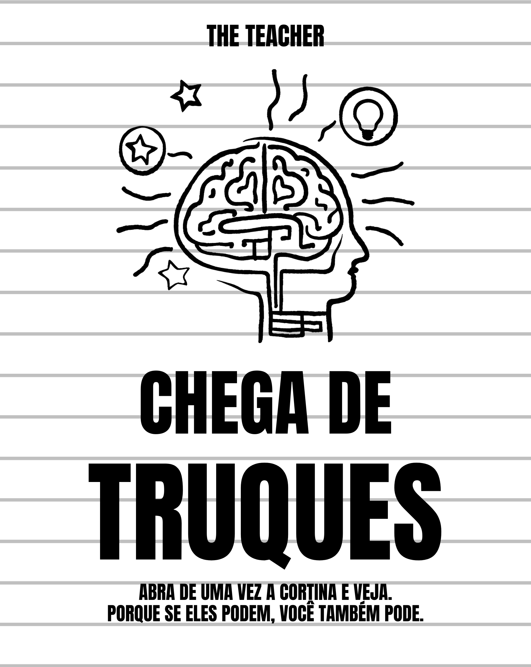 Chega de truques._0