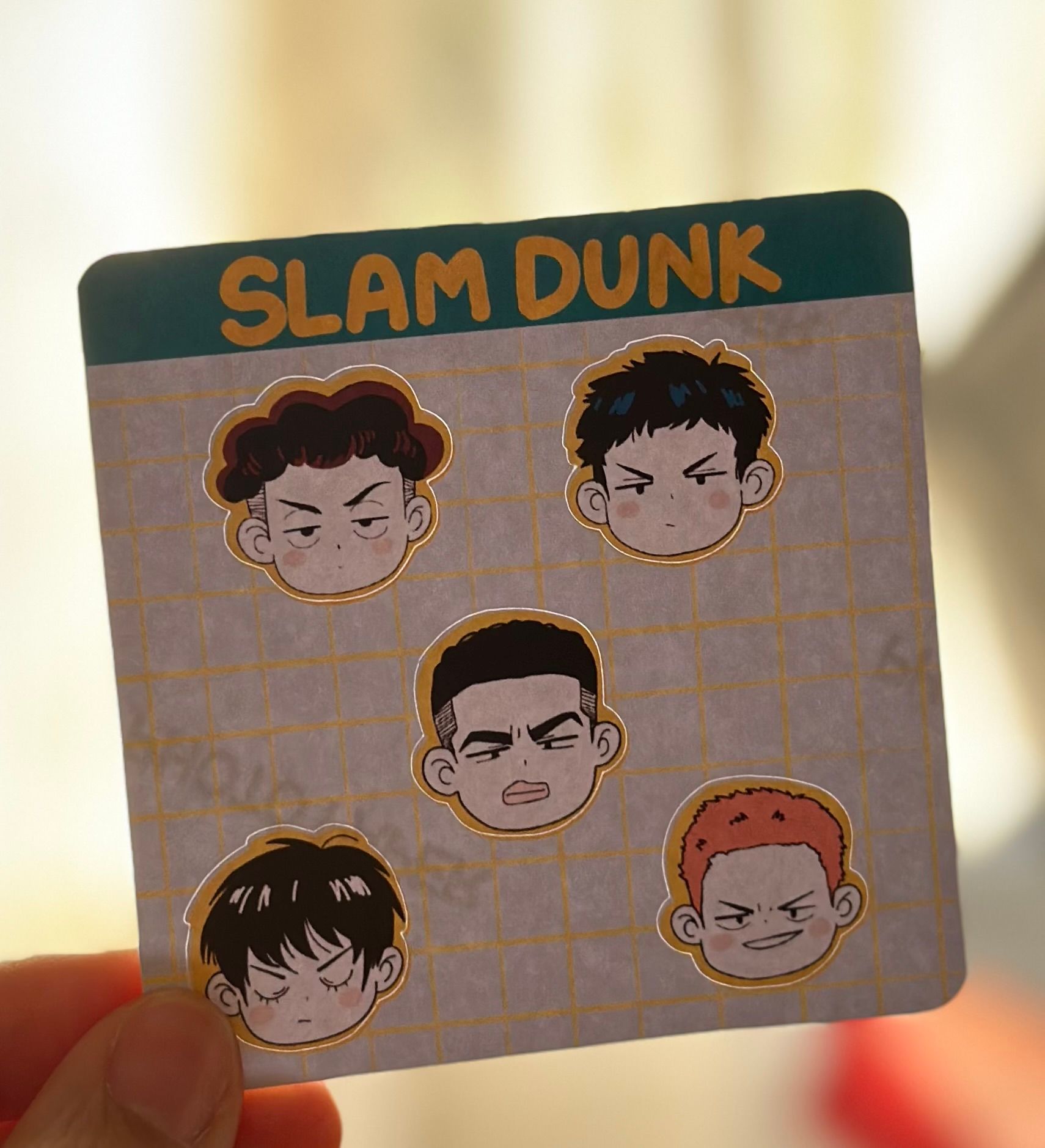 Slam dunk sheet sticker 02_2