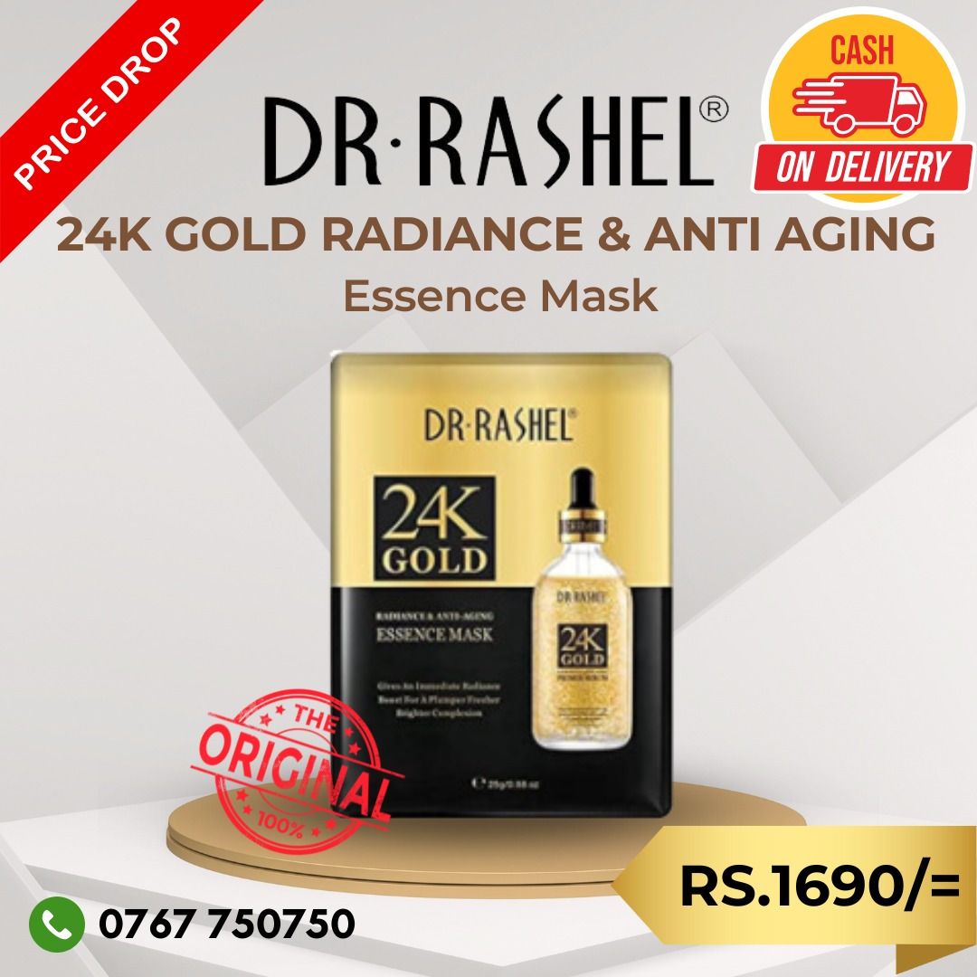 Dr. Rashel 24K Gold Radiance & Anti-Aging Essence Mask_0