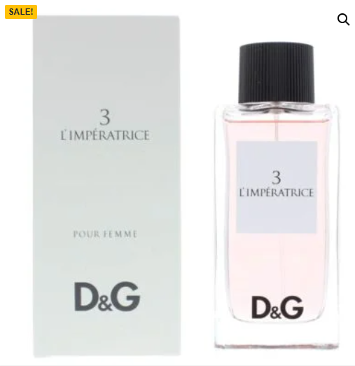 D and G L’Imperatrice 3 Pour Femme EDT 100ml (Ladies)_0