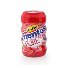 Mentos Pure Fresh Chewing Gums Strawberry Flavor - sugar free_0