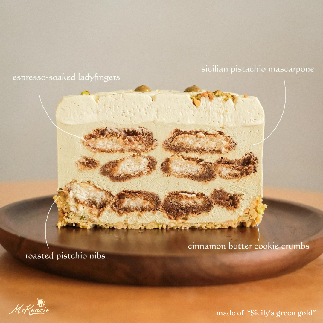 Sicilian Pistachio Tiramisu “西西里海” 开心果提拉米苏 	_1