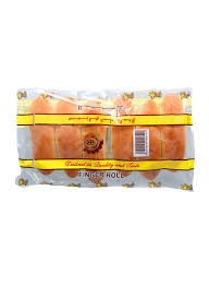 Bread King Finger Roll Plain (6 Pieces)_0