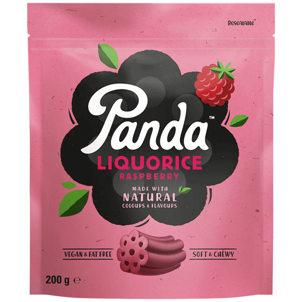 Panda Natural Colours & Flavors Raspberry Liquorice_0