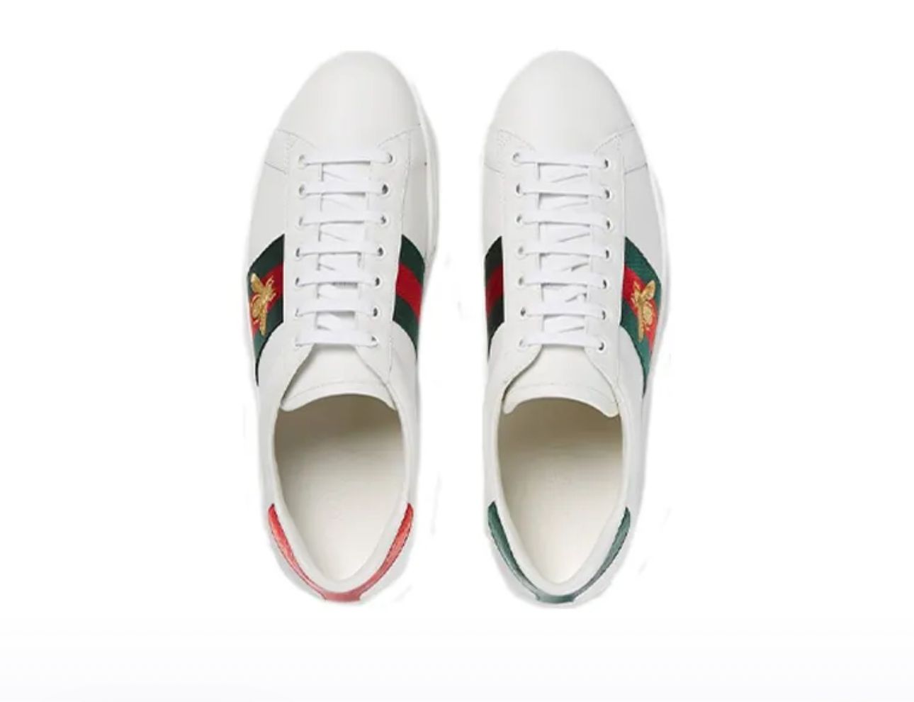 GUCCI Ace Embroidered Bee Sneakers_4