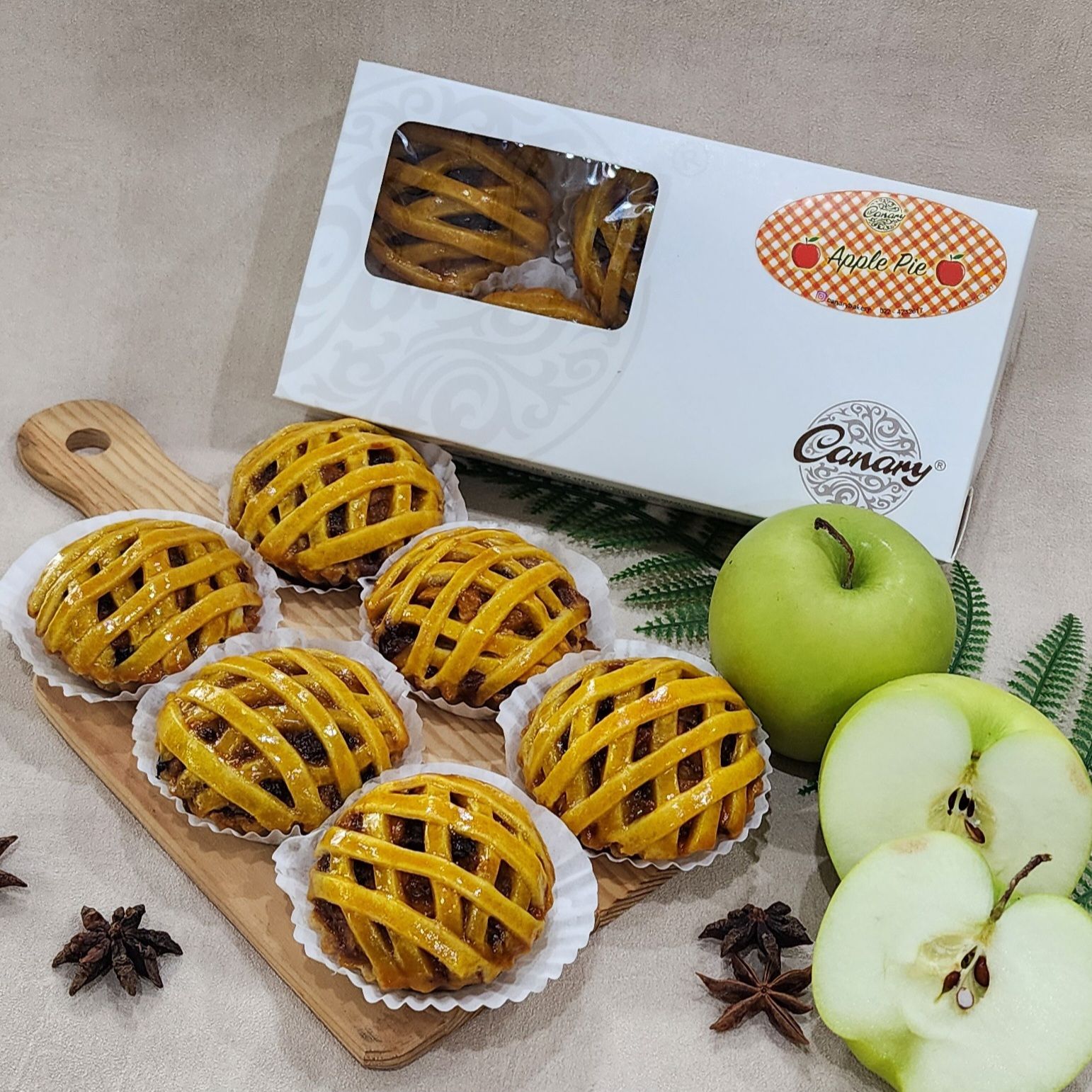 Apple Pie (Box of 6 pcs)_0