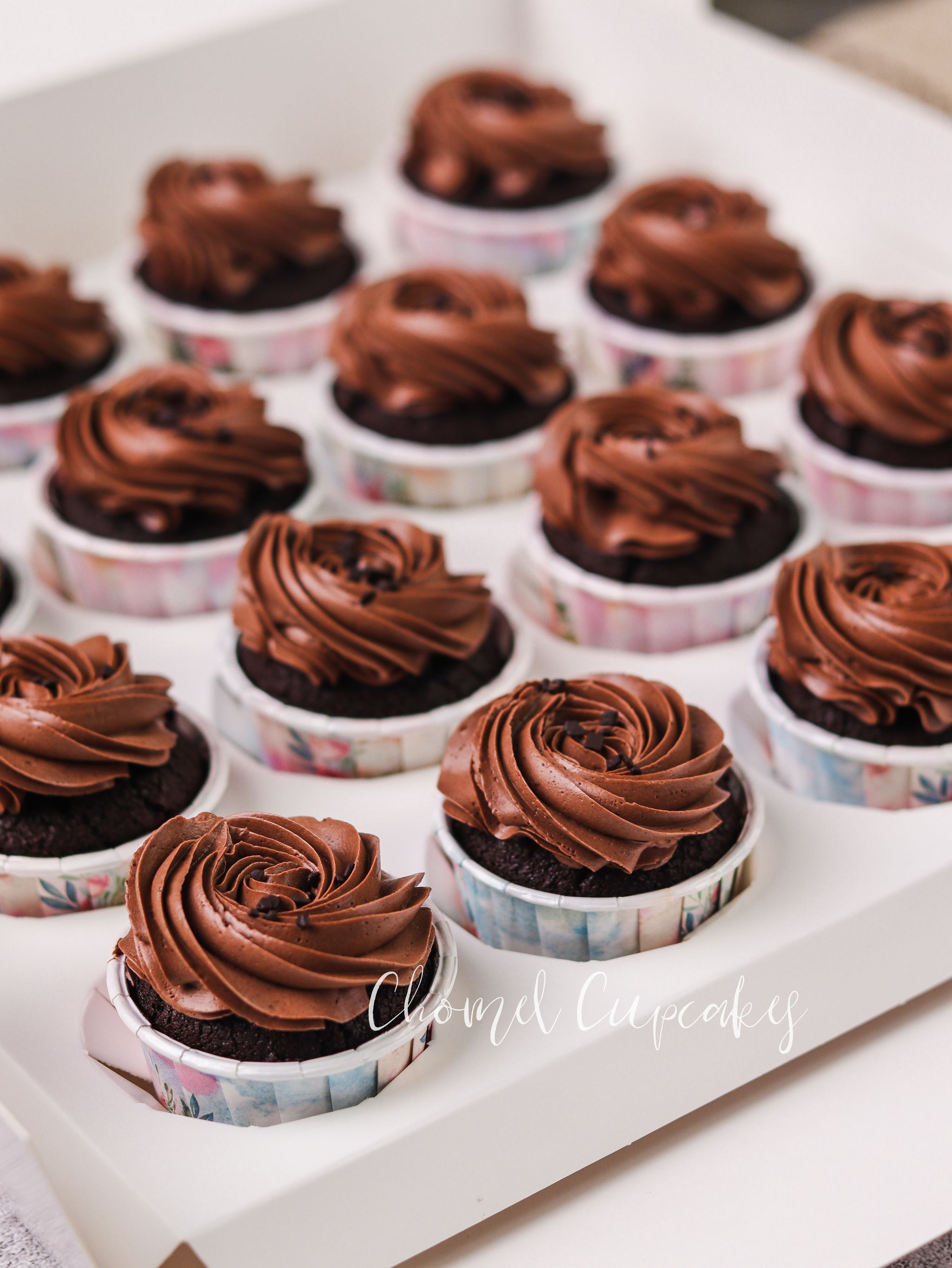 Chocolate Cupcakes with Choc Malt Buttercream _3