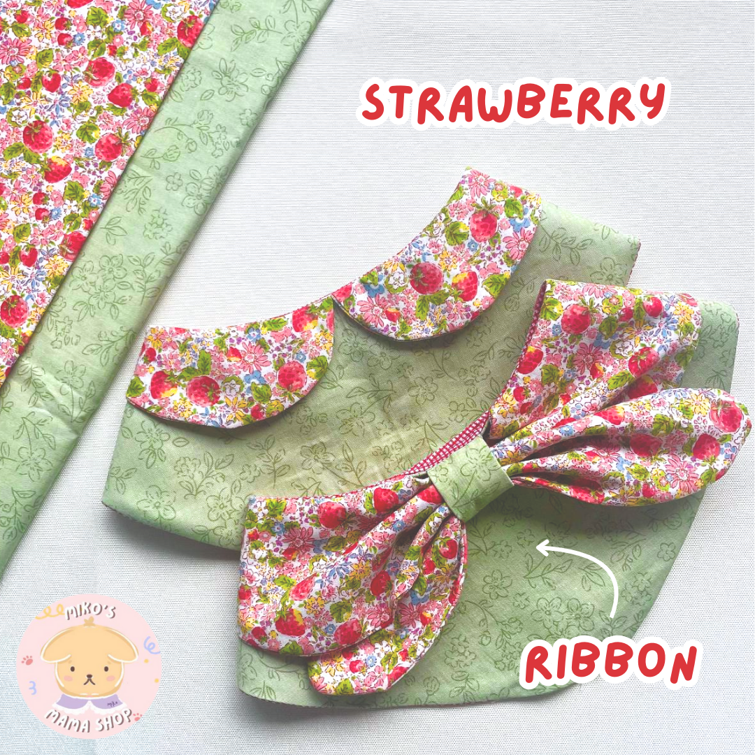 Strawberry Ribbon Collar (Premium)_1