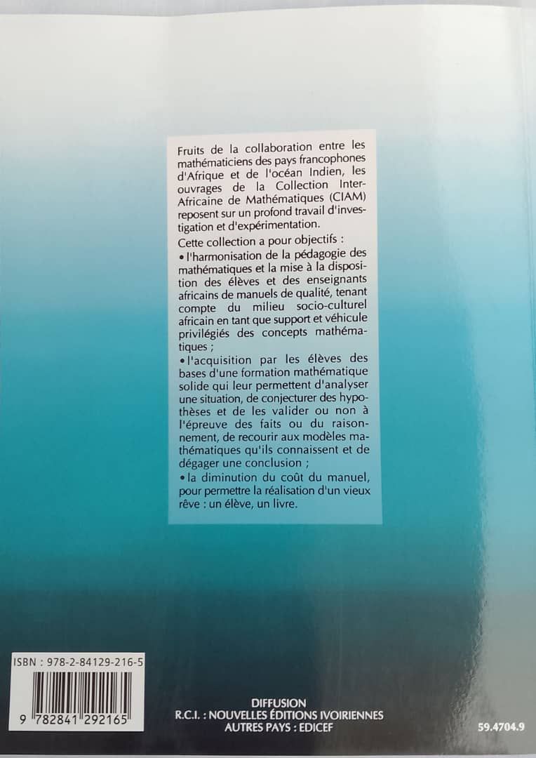 Mathematiques S (CIAM) guide pédagogique - 2nd C_1