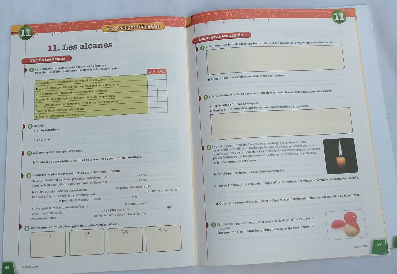 Physique/Chimie (Collection "Ecole, Nation et Développement")  - (Livret d’activités) 3ieme_2