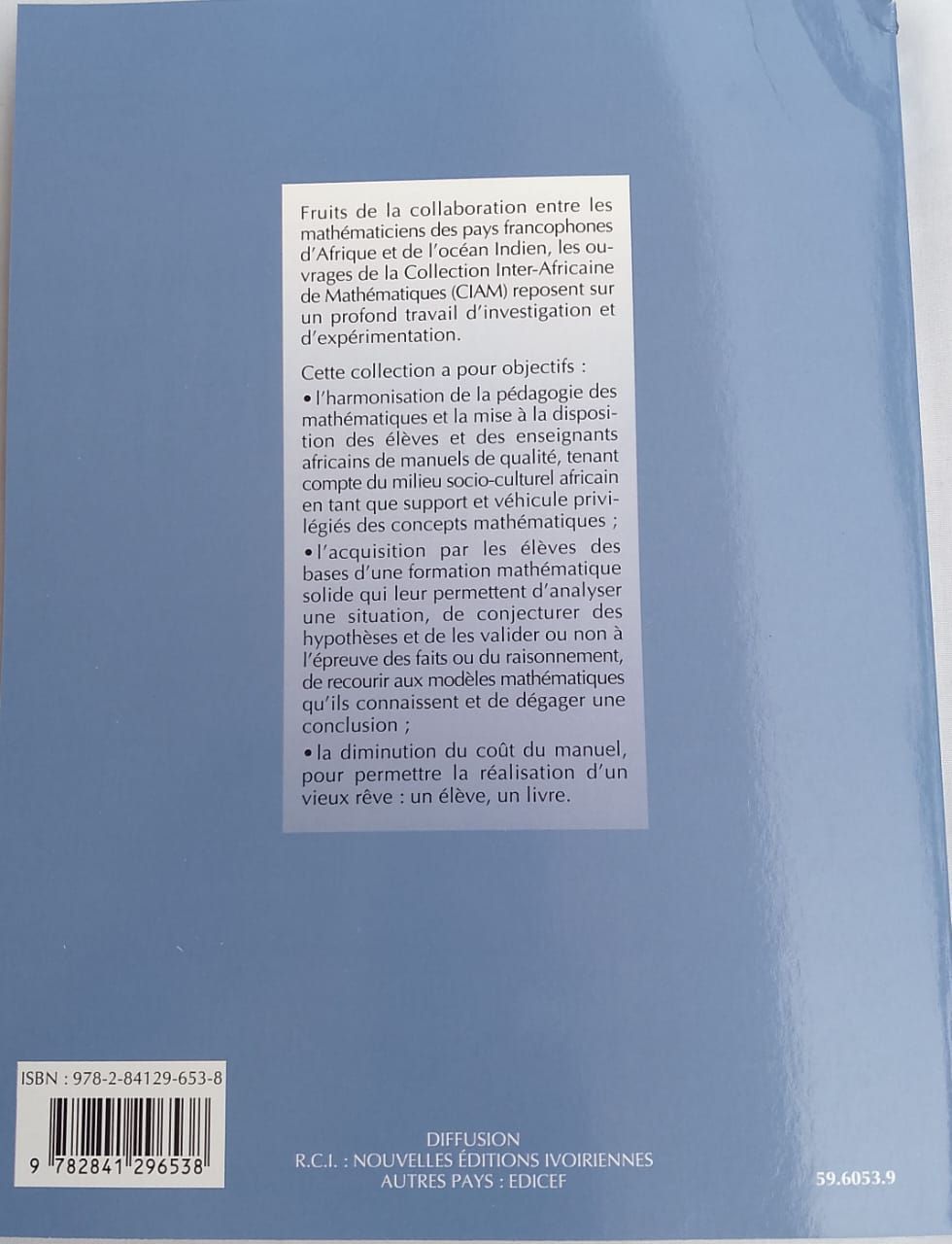 Mathematiques L (CIAM) élève - 2nd A_1