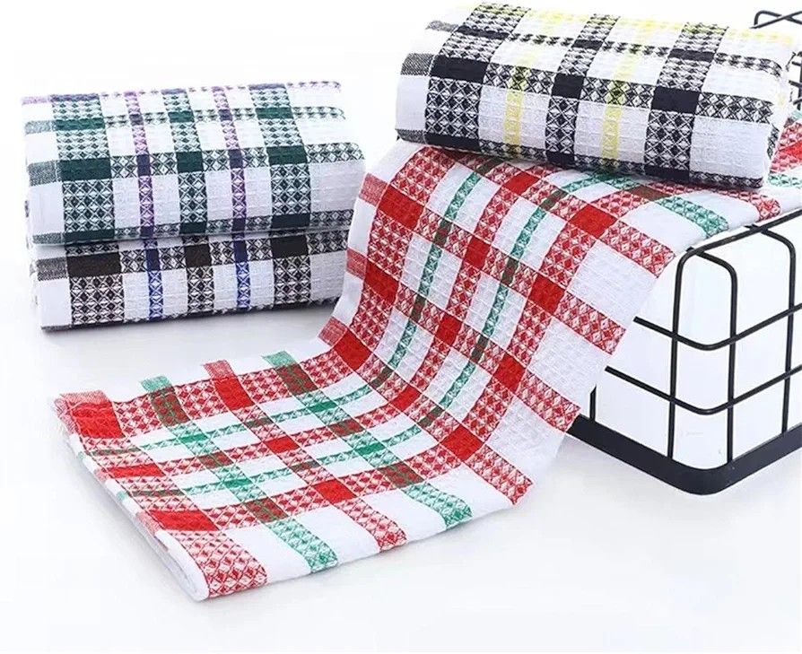 100% cotton Bright Large Tea Towels_0