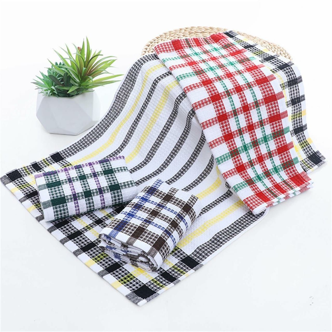 100% cotton Bright Large Tea Towels_1