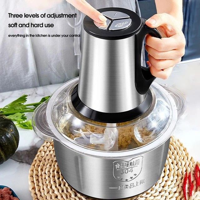 3L Large Capacity Electric Meat Grinder _0