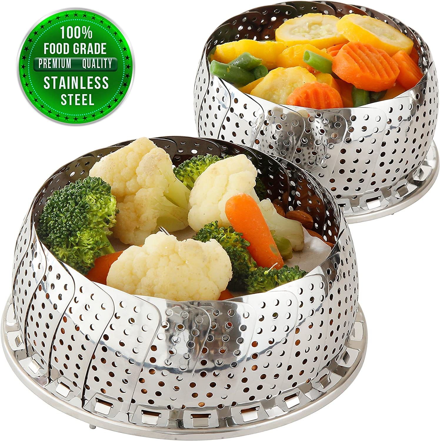 Stainless Steel Steamer Basket/Vegetable Steamer_0