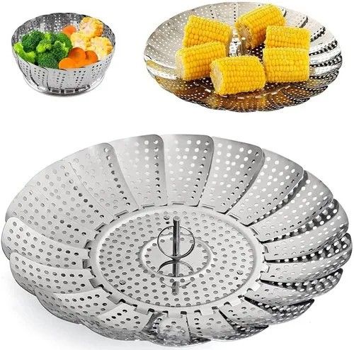 Stainless Steel Steamer Basket/Vegetable Steamer_2