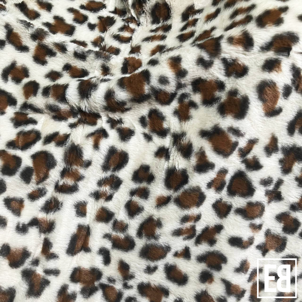 X1 (R920) Faux Leopard Fur Blanket 130cm x 160cm Khaki_2