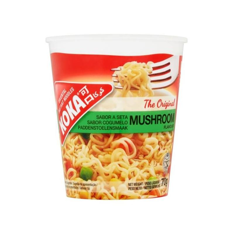 Koka Instant Noodle Cup Mushroom Flavor_0