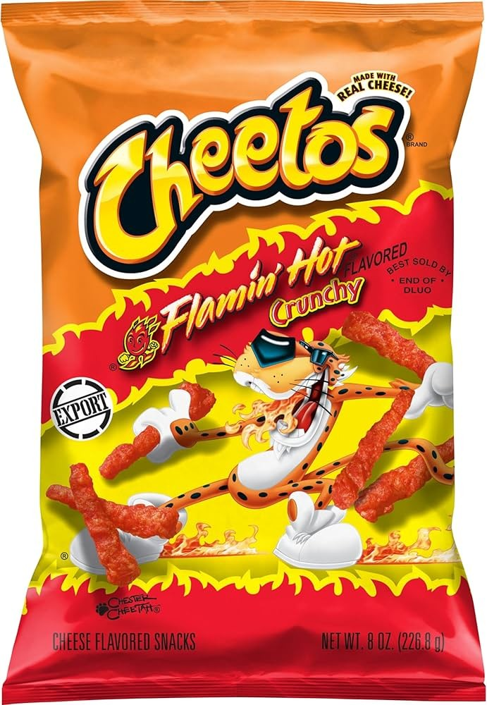 Cheetos Crunchy Flamin  Hot Cheese Corn Chips_0