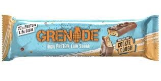 Grenade 21g Protein Bar Cookie Dough Flavor with Chocolate Chips_0