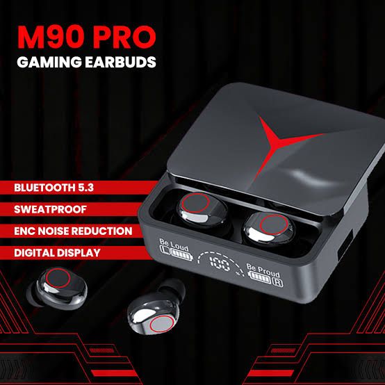 M90 Gaming Earphone Mini V5.0 9D Headphone_0