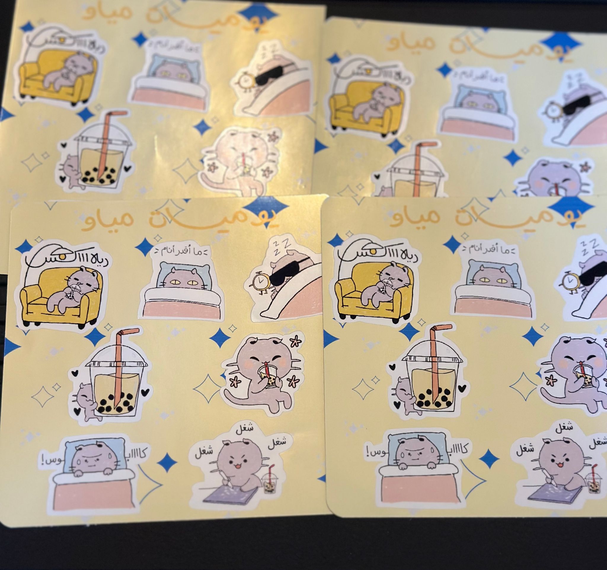 Meow diaries sticker sheet_2