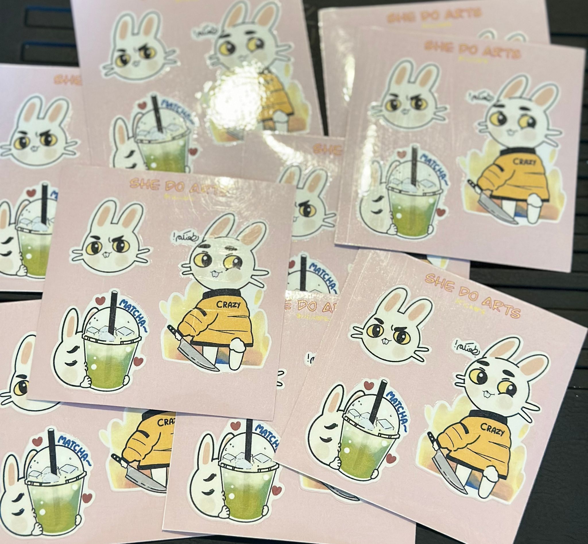 Rabbit sticker sheet_1