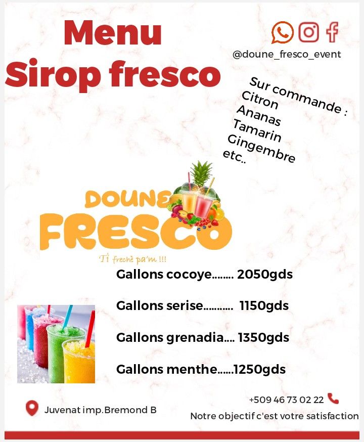 Sirop doune fresco _1