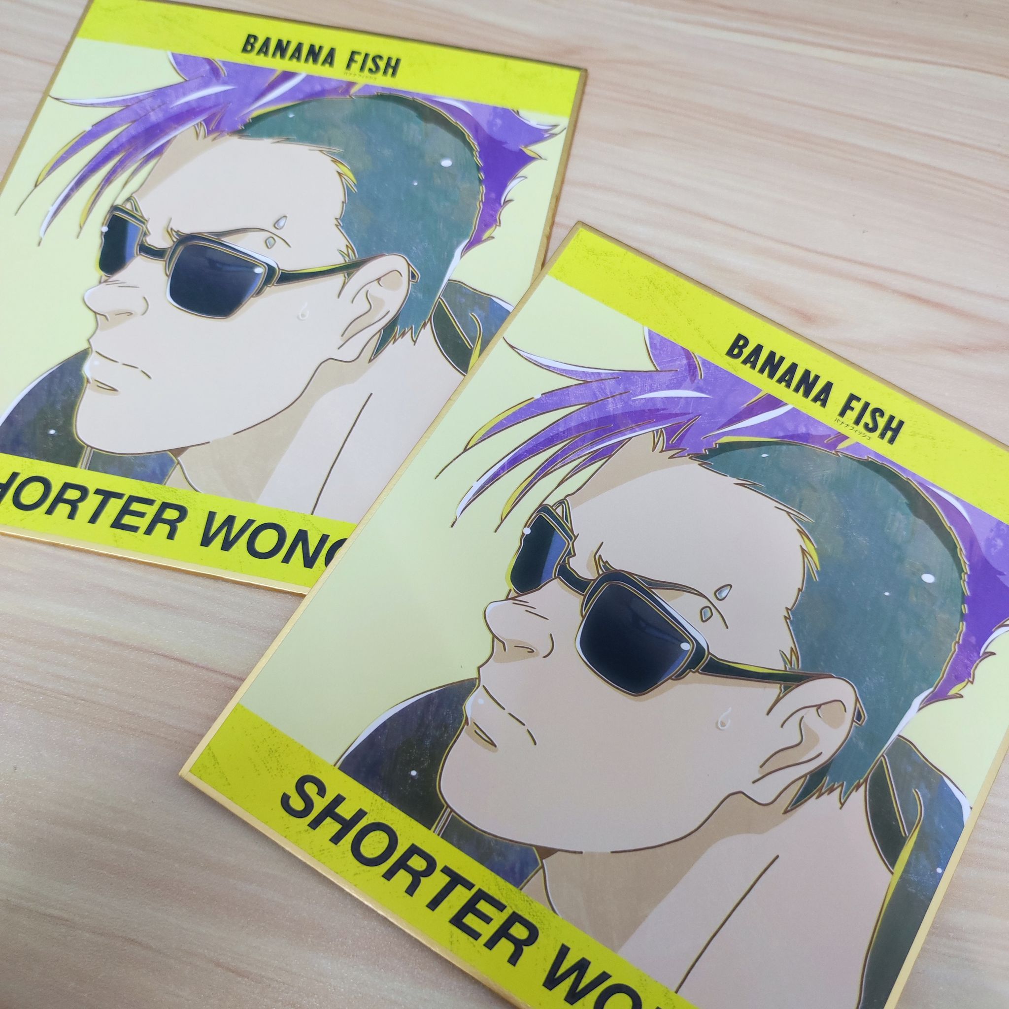 Banana Fish Official Shikishi - Shorter Wong_0