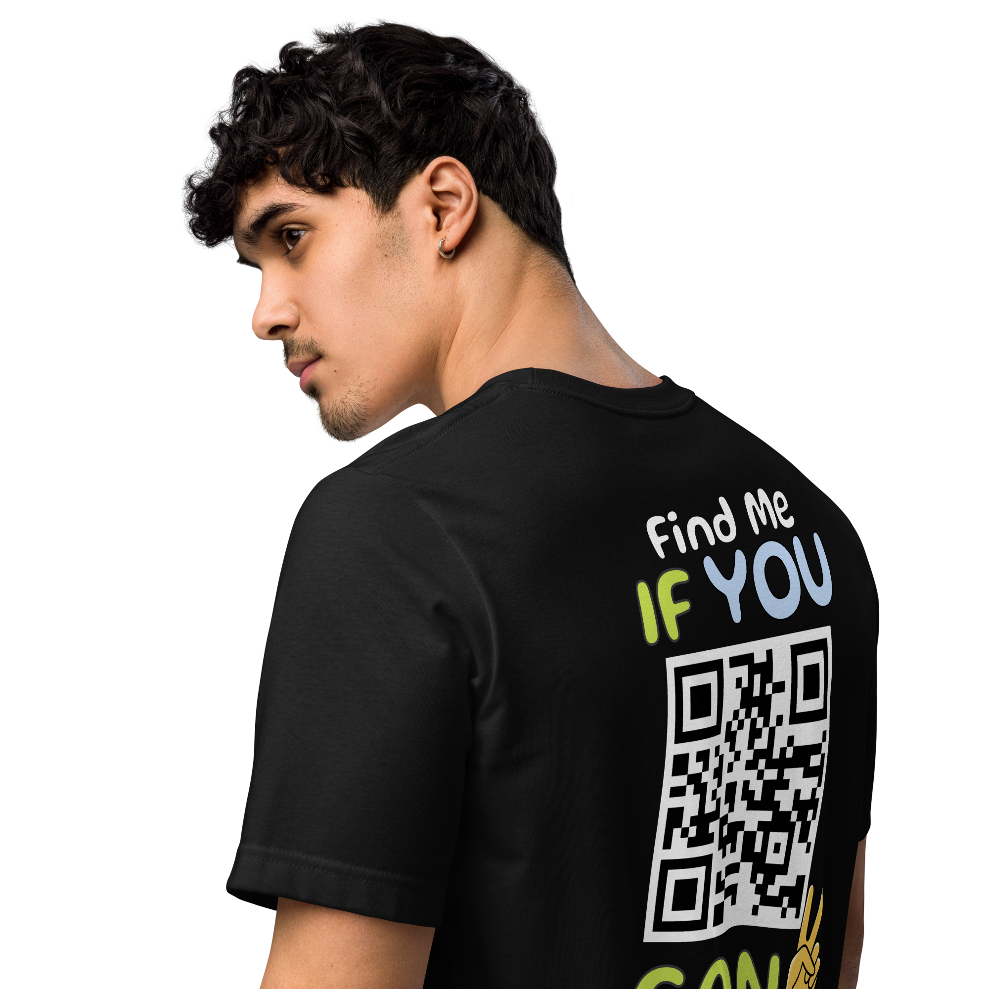 Custom QR Find Me If You Can Tees_0