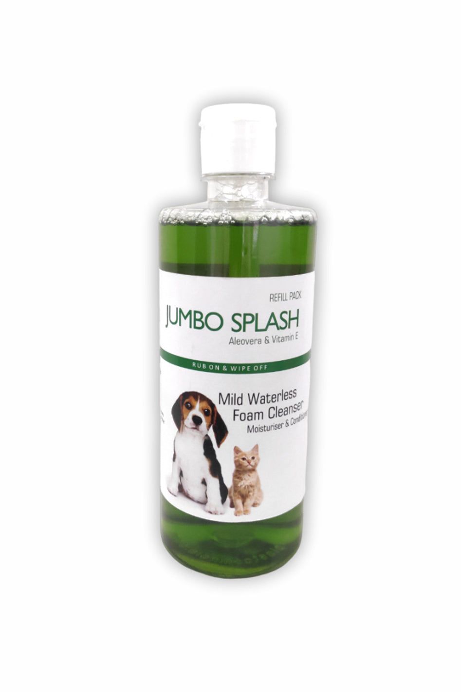 Jumbo Splash: Waterless Cleanser (Aloe vera & Vitamin E) 220 ml_0