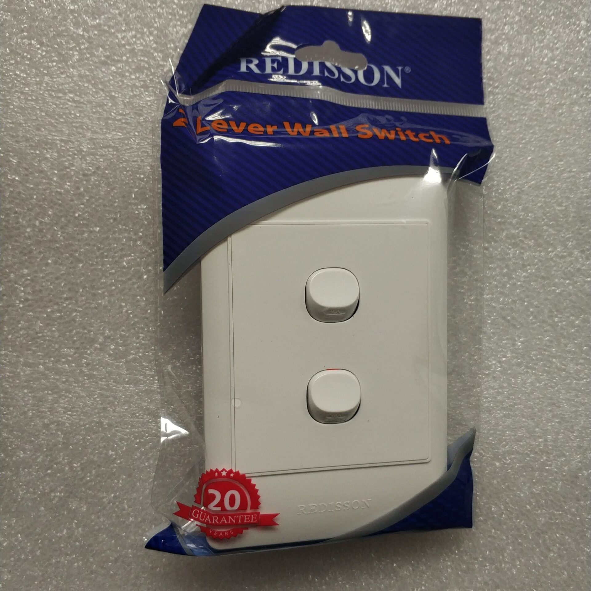 REDISSON 2 Lever 1 way Wall Switch – A102_0