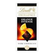 Lindt Excellence Orange Intense Dark Chocolate Bar_0