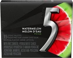 5 Gums Watermelon Flavor - sugar free_0