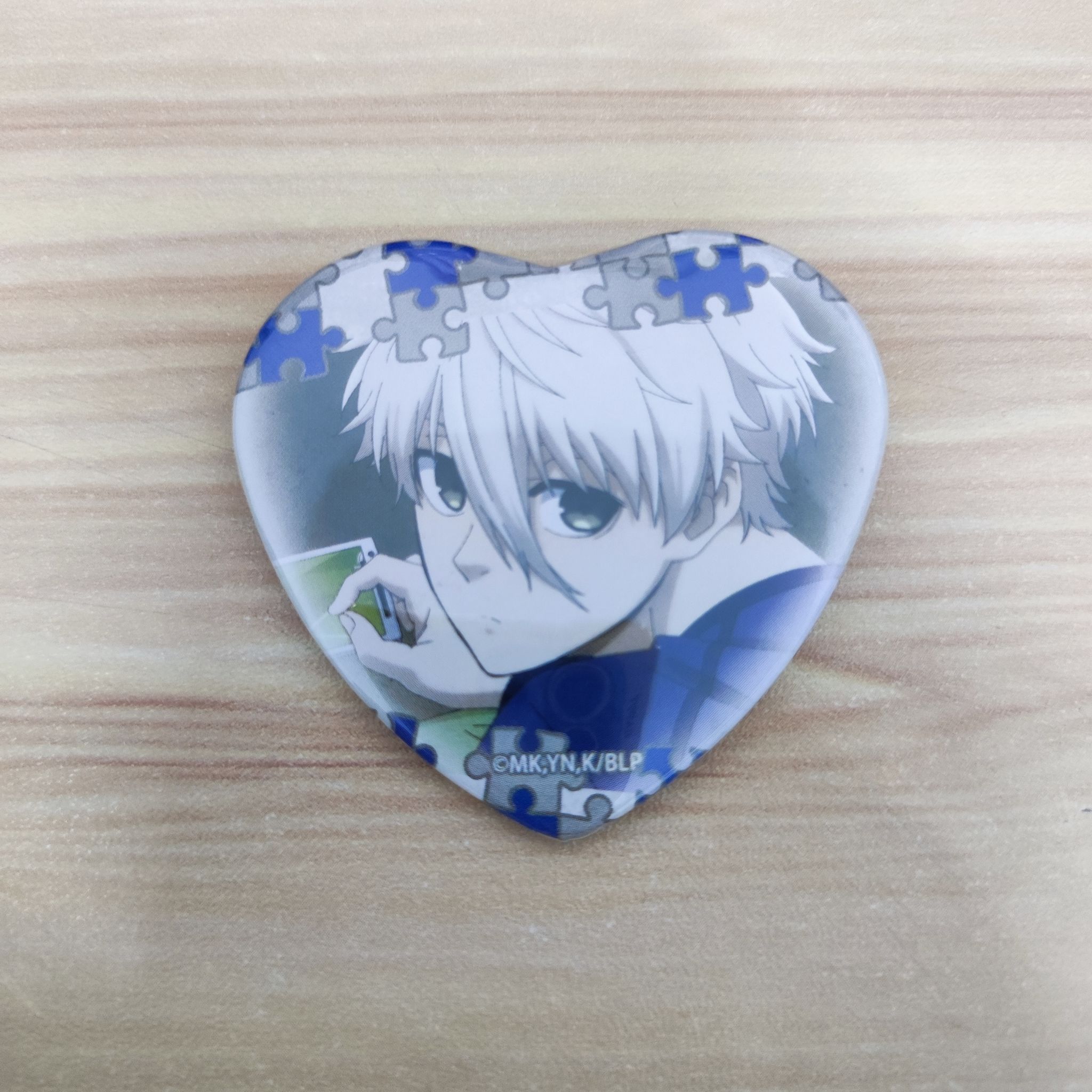 Blue Lock Official Hearteu Badge - Nagi_0