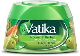 Vatika Naturals Hair Styling Cream with Olive  Henna & Almond Extracts (Super Value)_0