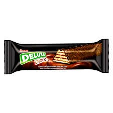 Ulker Deluxe Dark Chocolate Coated Wafers Filled with Cocoa Cream_0